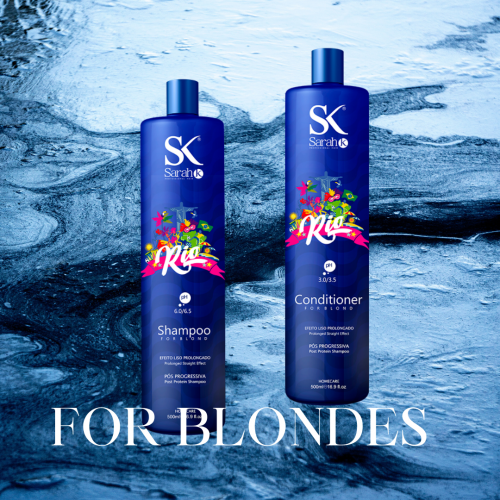 Blonde range shampoo and conditioner